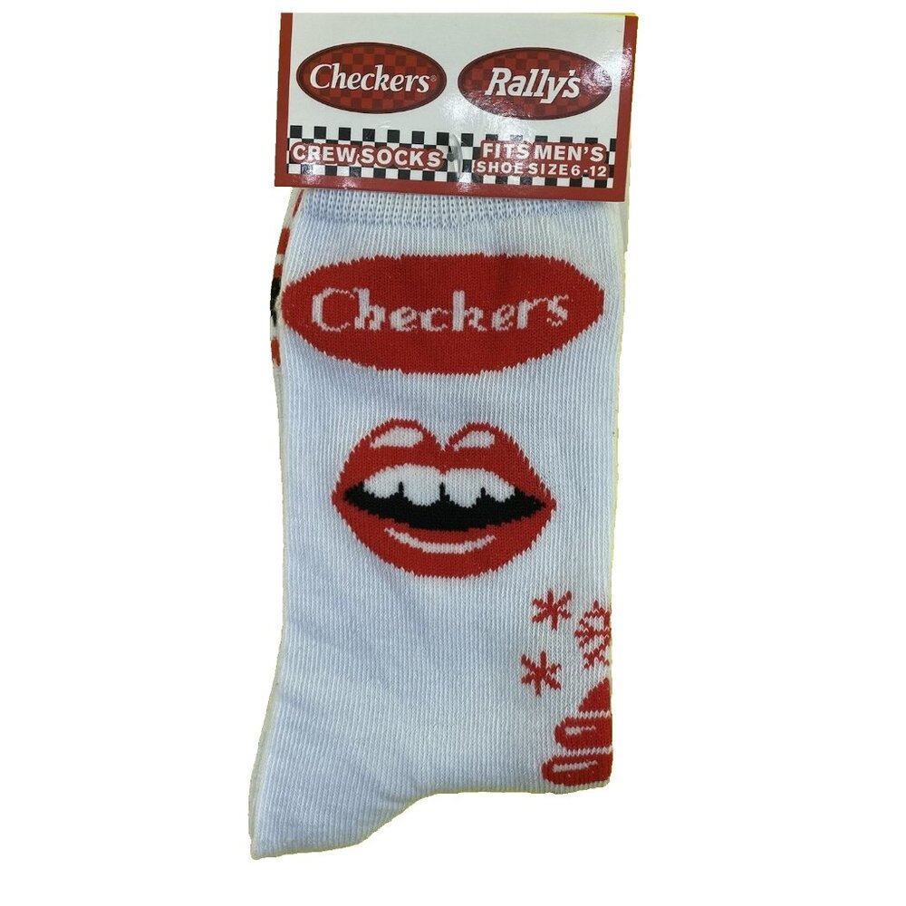 New Checkers/Rally's Socks Chicken Fries NWT Fast Food